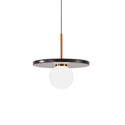 elevenpast Black Marble Pascal Marble Pendant Light | White, Black or Green 8709.2