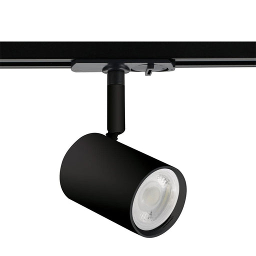 Spazio Spotlight Black Pulse Aluminium Wire Track Spotlight Black | White 8911.30