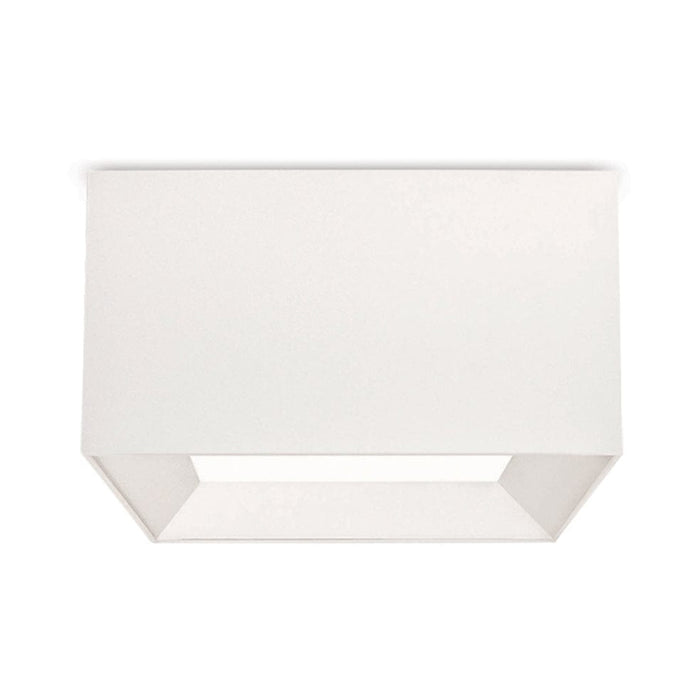 Spazio Ceiling Light White / Medium Pisa Fabric and Metal Ceiling Light White | Grey 8950.3.31