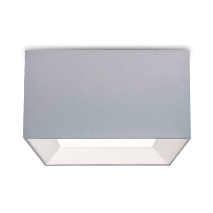 Spazio Ceiling Light Grey / Medium Pisa Fabric and Metal Ceiling Light White | Grey 8950.3.34