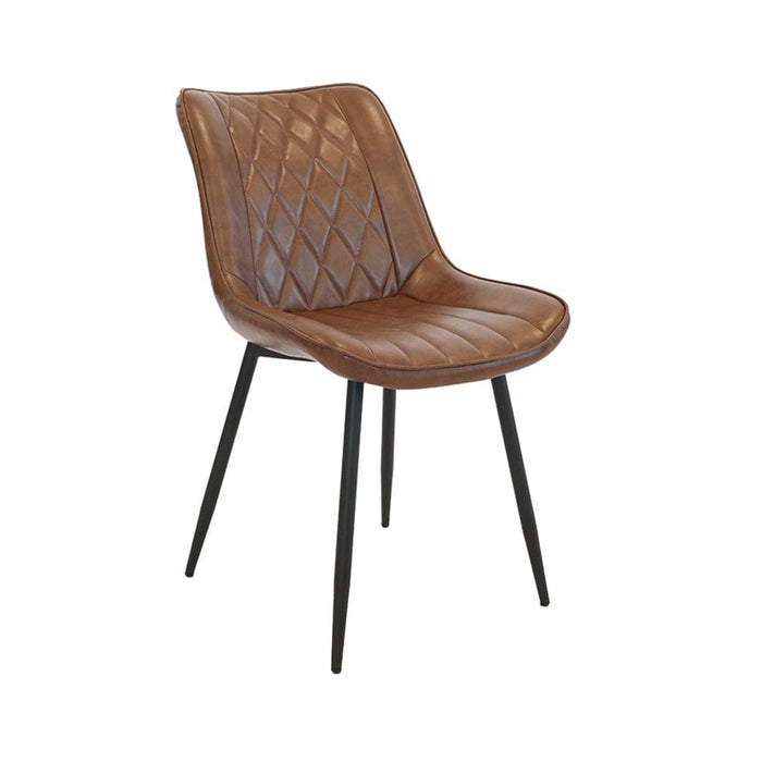 elevenpast Chair Tan Chicago Dining Chair Mocha Brown | Tan 91-557TAN