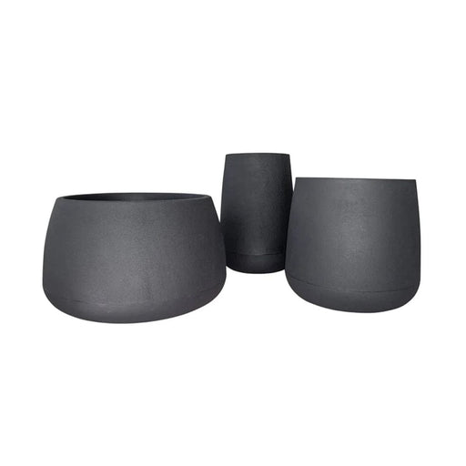 elevenpast Pots & Planters Bios Japi Planter Black