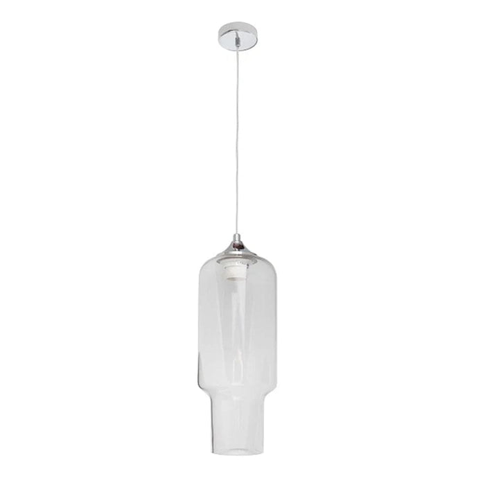 elevenpast Pendant Lights Regina Glass Pendant Light Amber | Clear | Mirrored | Frosted