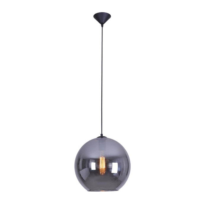 elevenpast Pendant Lights Sasha Glass pendant Light Smoke Small | Large