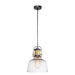 elevenpast Pendant Lights Nautical Glass and Metal Pendant Light