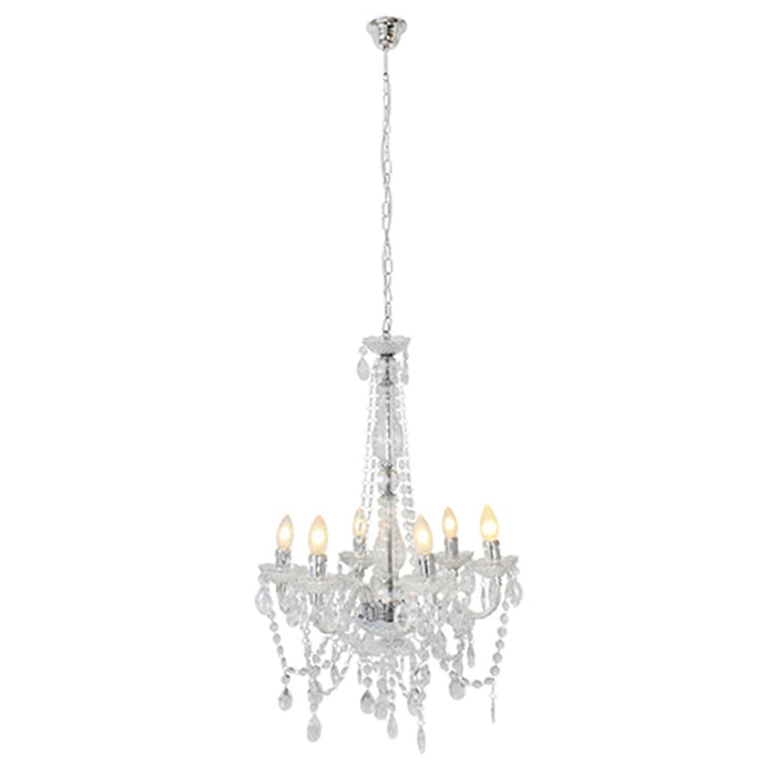 elevenpast Chandeliers Octave Metal and Crystal Chandelier Light Black | Clear