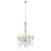 elevenpast Chandeliers Octave Metal and Crystal Chandelier Light Black | Clear