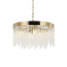 elevenpast Chandelier Bella Metal and Glass Chandelier Light Gold RG10388