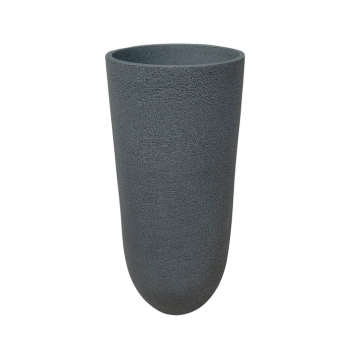 elevenpast Pots & Planters European Vertical Japi Planter Charcoal