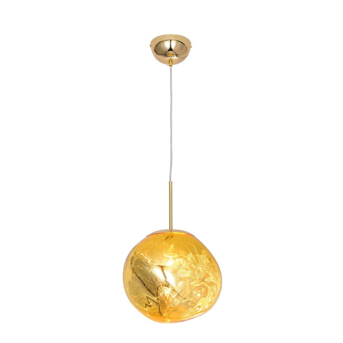 elevenpast Pendant Lights Molten Pendant Light Copper | Chrome | Gold