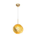 elevenpast Pendant Lights Molten Pendant Light Copper | Chrome | Gold