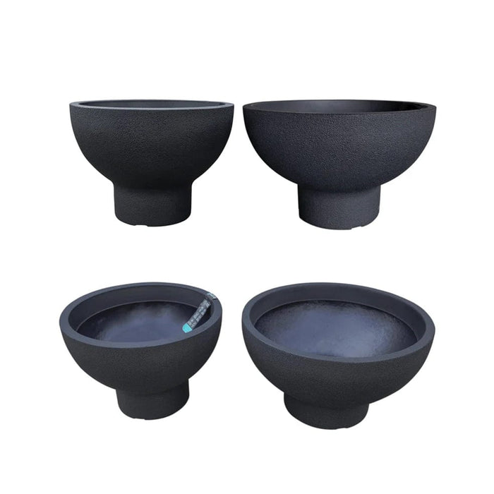 elevenpast Pots & Planters Atlas Japi Bowl Black