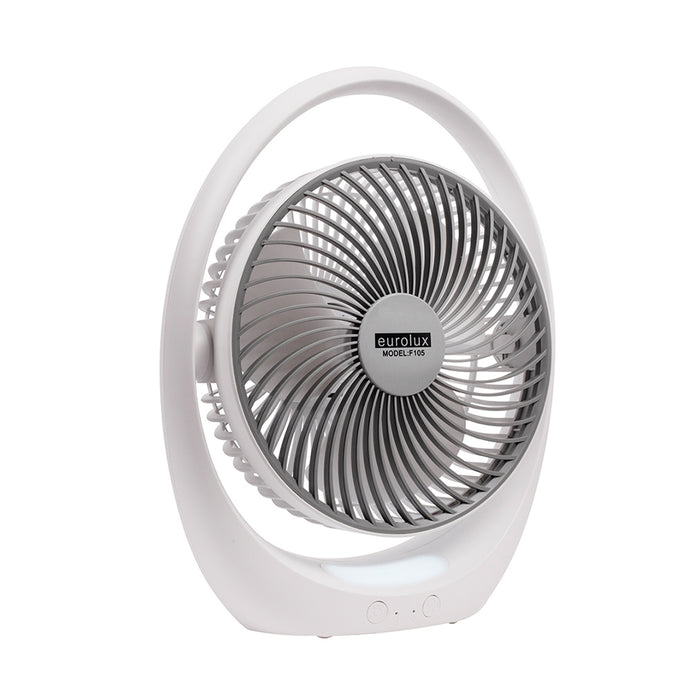 Rechargeable LED Table Fan