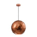 elevenpast Pendant Lights Laser Cut Metal Ball Pendant Light Copper | 3 Sizes