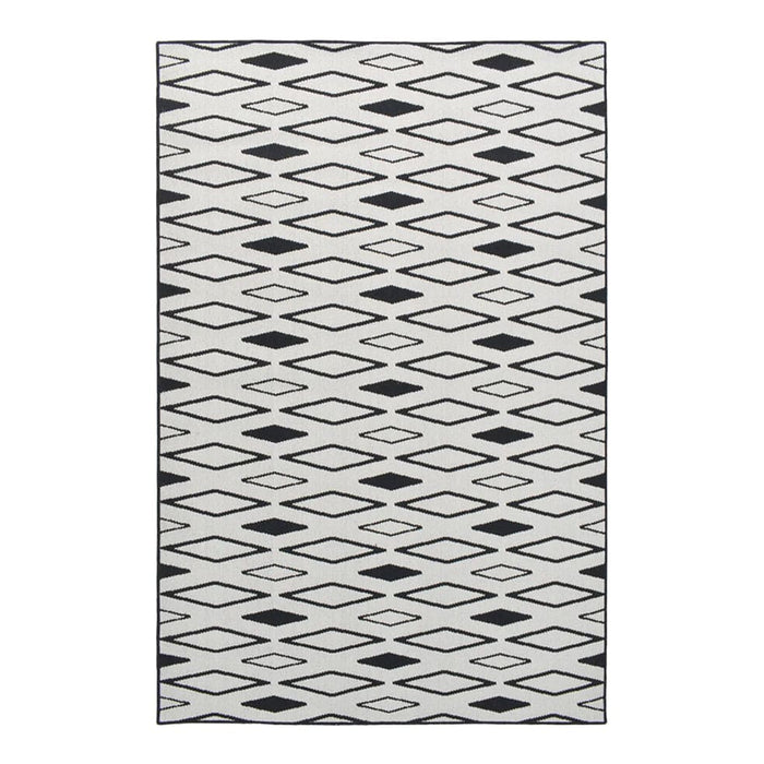 elevenpast Rug Kimberley Reversible Black and White Rug