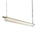 Misaki Metal and Glass Pendant Light Gold | Black 