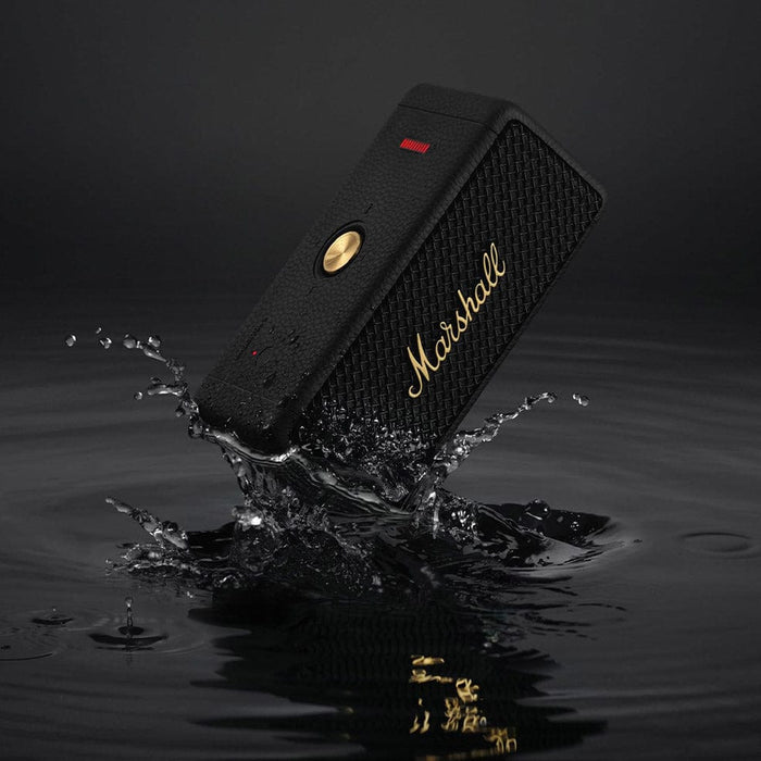 Marshall Speakers Marshall Emberton II Bluetooth Portable Speaker Cream | Black Brass | Black Steel