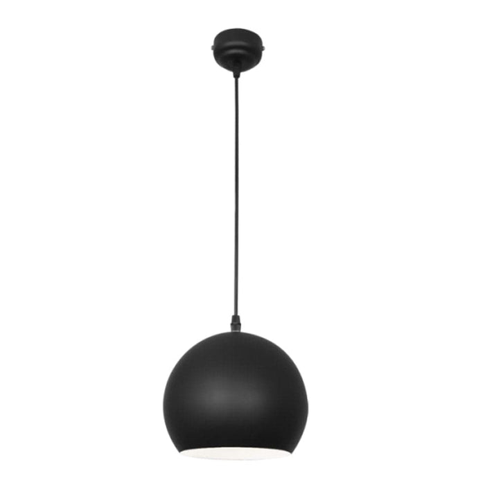 elevenpast Pendant Lights Sierra Metal Pendant Light Black | White