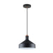 elevenpast Pendant Lights Diego Metal Pendant Light Black | White