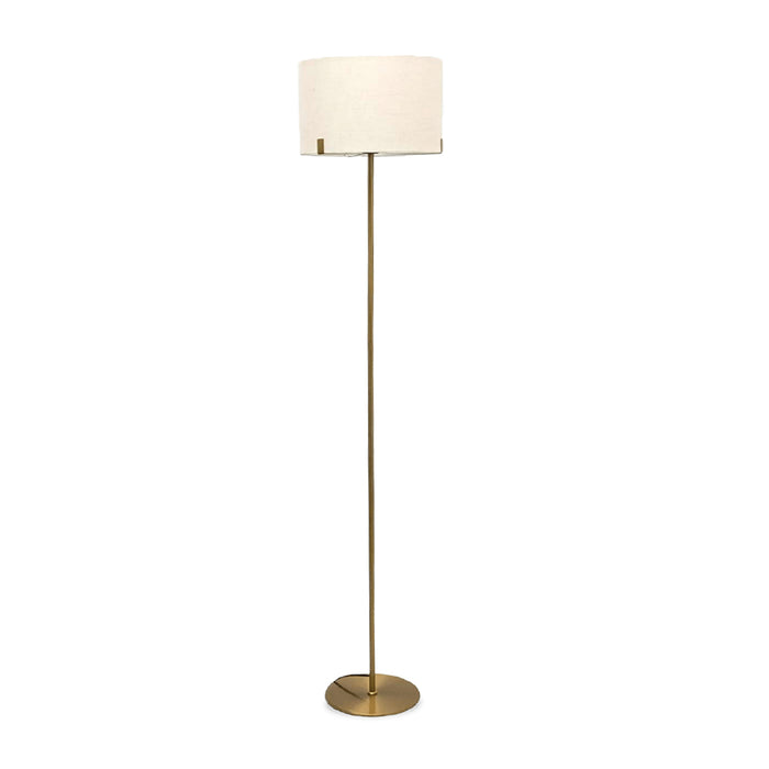 Sheperd Metal Floor Lamp Brass