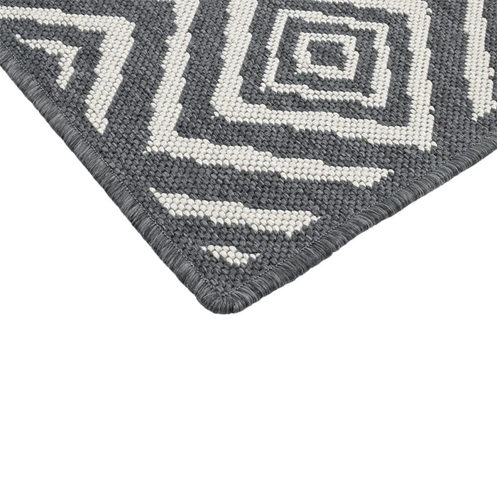 elevenpast Rug Kelim Reversible Grey Rug