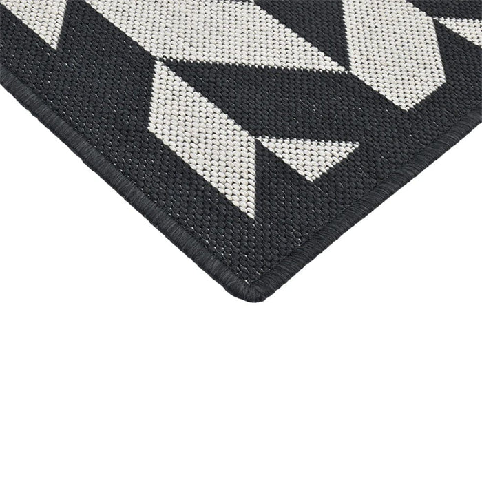 elevenpast Rug Herald Black Rug