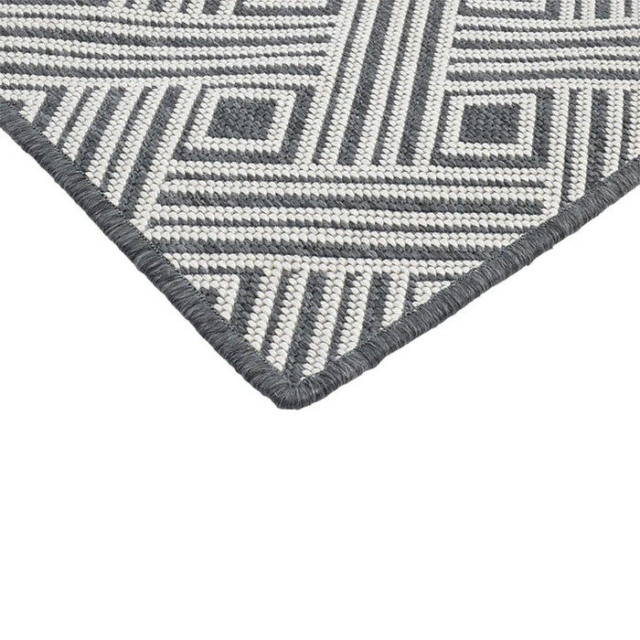 elevenpast Rug Twill Reversible Grey Rug