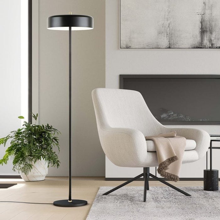 elevenpast Floor lamp Black Sierra Metal Floor Lamp Black | White SL434 BLACK 6007226088267