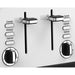 elevenpast Toaster Swan Townhouse Stainless Steel Four Slice Toaster White | Silver | Black