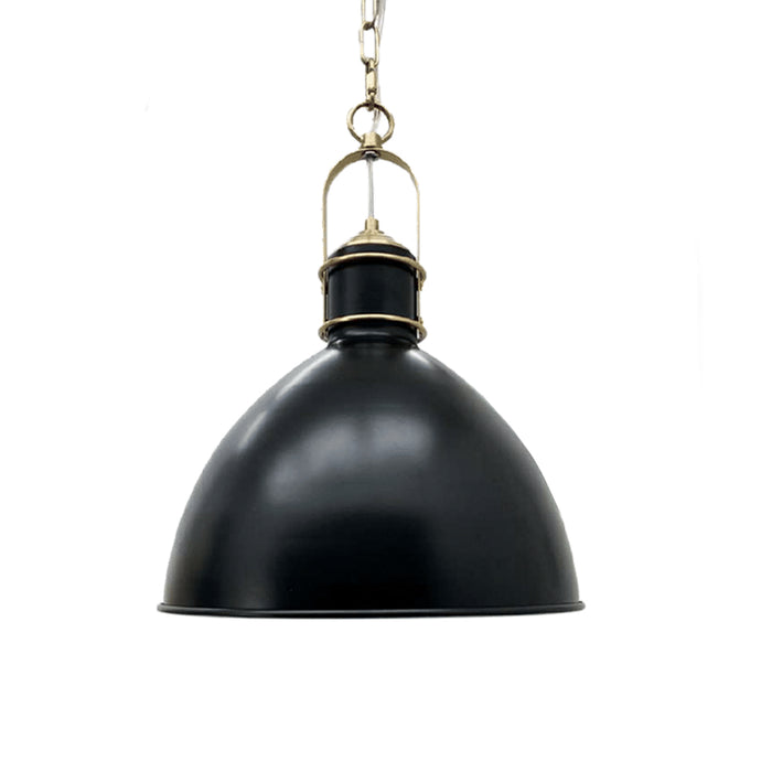 Veluah Metal Pendant Light Black and Gold