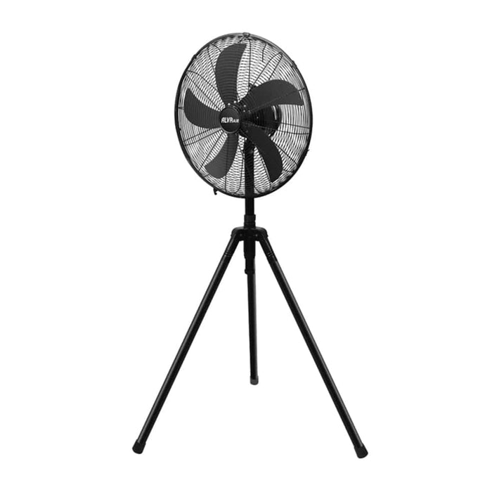 ALVA fans Black ALVA Tripod Fan Wood Finish | Black ACS213