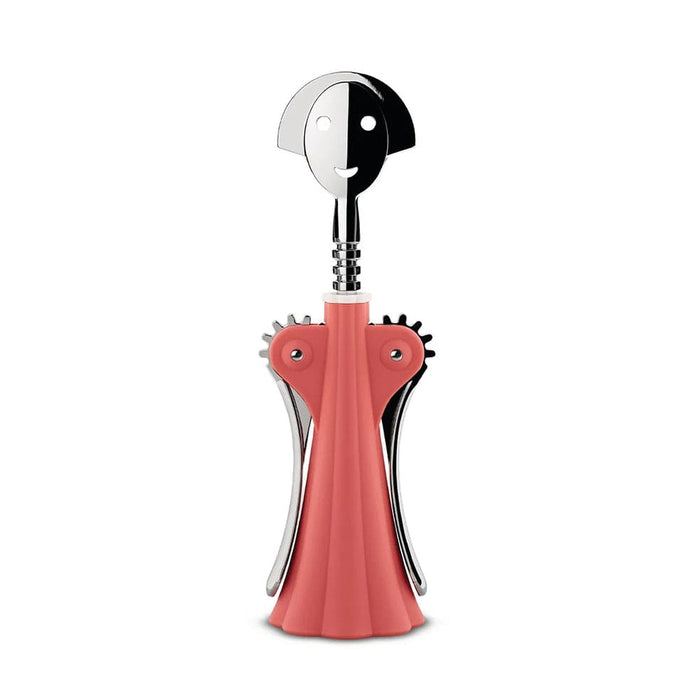 elevenpast Kitchen Appliances Pink Anna Corkscrew in Chrome and Resin by Alessi in Yellow |  Black | Blue | Pink AM01 P