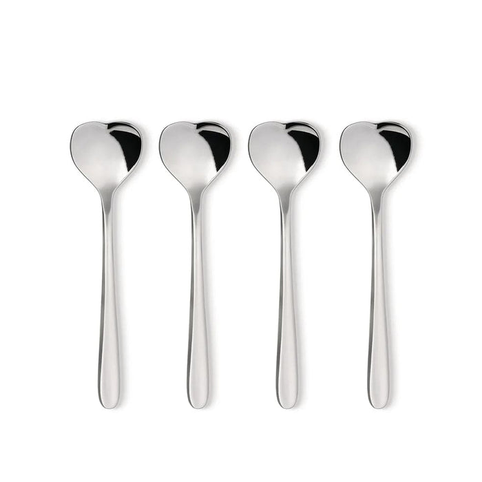 elevenpast Alessi Heart Shapd Coffee Spoon Set AMMI08SET 8003299320073