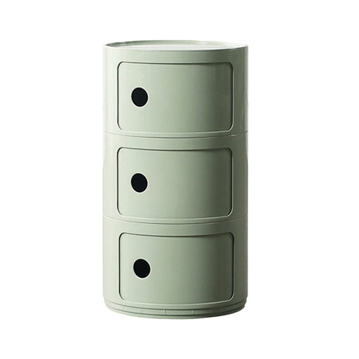 elevenpast Cabinets & Storage Matcha Kiki Three Door Storage Unit White | Pink | Matcha | Cumin | Orange ART074MATCHA