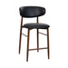 elevenpast Kitchen Stool Black Lucien Kitchen Stool ART077BBLACKPU