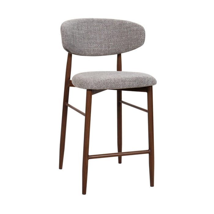 elevenpast Kitchen Stool Chacha Brown Lucien Kitchen Stool ART077BROWN