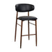 elevenpast Bar Stool Black Lucien Bar Stool ART078BLACKPU