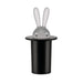 elevenpast Kitchen Appliances Black Magic Bunny Toothpick Holder by Alessi in Black | Green | Yellow ASG16 B