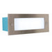 elevenpast Plain Satin Chrome Brick Wall Light - Plain or Grid B164SC 6007328315469