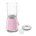 SMEG blender Smeg 50's Style Blender One Pulse Intensity Level BLF03PKEU 8017709332549