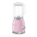 SMEG blender Smeg 50's Style Blender One Pulse Intensity Level BLF03PKEU 8017709332549