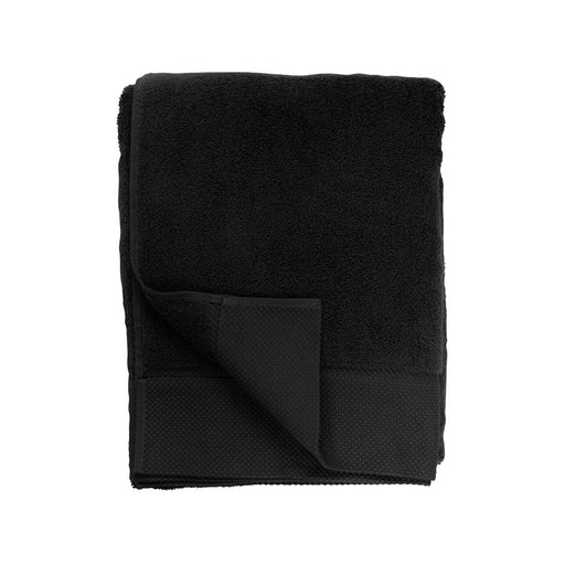 Hertex Haus Liquorice Luxor Bath Towels in Burnt Fudge, Limestone, Liquorice or Snow BTH00012