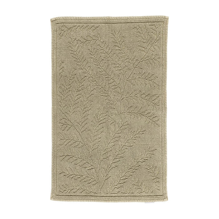 Hertex Haus bath Thicket Fernlet Bathmat in Fawn, Chalk, Midnight or Thicket BTH00024