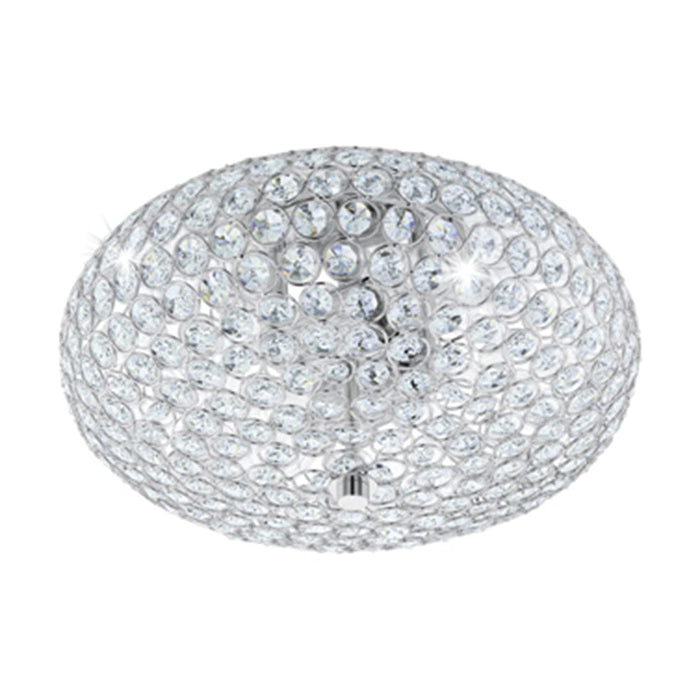 elevenpast Ceiling Light Medium Clemente Metal and Crystal Ceiling Light Medium | Large C143 9002759952846