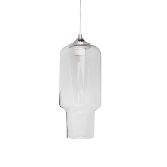 elevenpast Pendant Lights Clear Regina Glass Pendant Light Amber | Clear | Mirrored | Frosted CA-KLCH-004/CL