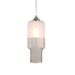 elevenpast Pendant Lights Half Frosted Regina Glass Pendant Light Amber | Clear | Mirrored | Frosted CA-KLCH-004/FR