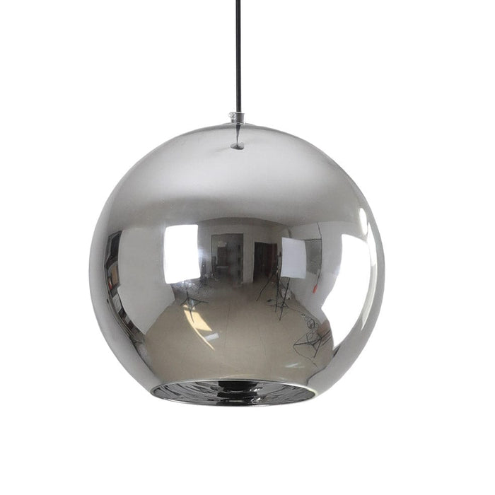 elevenpast Pendant Lights Large Sasha Glass pendant Light Chrome Small | Large CA-KLCH-108L/CH