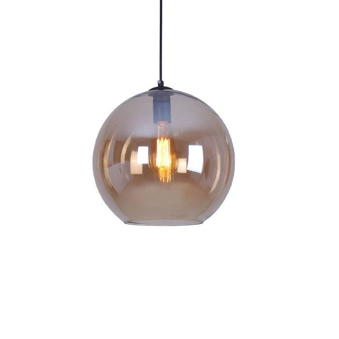 elevenpast Pendant Lights Small Sasha Glass pendant Light Amber Small | Large CA-KLCH-108S/AB