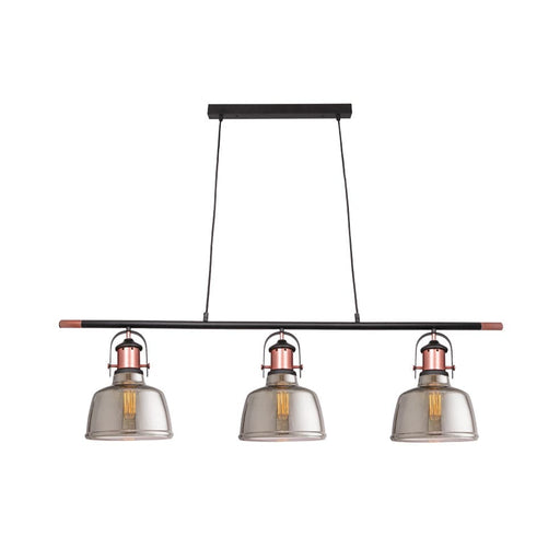 elevenpast Pendant Lights Nautical Trio Glass and Metal Pendant Light CA-KLCH-3232/3