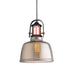 elevenpast Pendant Lights Copper and Smoke Nautical Glass and Metal Pendant Light CA-KLCH-3232/CO